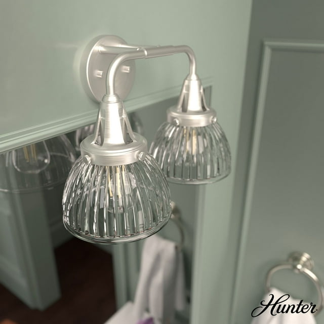 Hunter Cypress Grove Light Sconce Wall Light Fixture, Multiple Sizes
