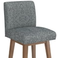 thumbnail image 16 of HH2 Home Parson Wood Adjustable Height Swivel Bar Stool, 16 of 19