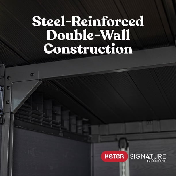 Keter 11' x 7' Signature Collection Resin Outdoor Shed - Samsclub.com