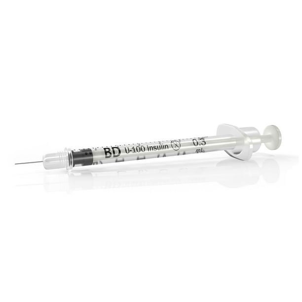 BD Insulin Syringes With BD Ultra-Fine 8mm Needle (100 ct.)