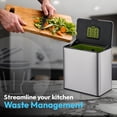 thumbnail image 7 of Simpli-Magic 5L / 1.25 Gallon Stainless Steel Compost Bin – Countertop Compost Caddy, 7 of 7