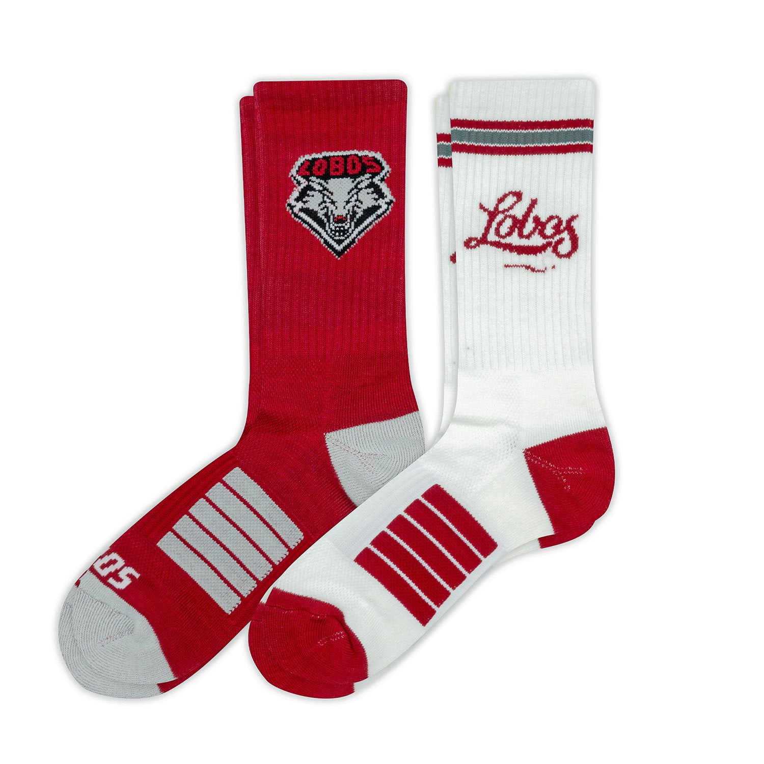New Mexico Lobos Adult 2-Pack Crew Socks - Samsclub.com