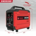 thumbnail image 6 of 2,300/1,800-Watt AiPower Dual Fuel Portable Inverter + Quiet Technology, 6 of 9