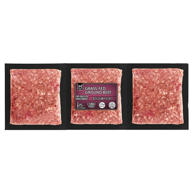 Member's Mark 93/7 Grass Fed Ground Beef, priced per pound