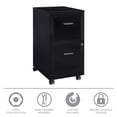 thumbnail image 21 of Hirsh 18" Deep 2-Drawer Mobile Letter Width Vertical File Cabinet, Choose Color, 21 of 22