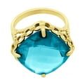 thumbnail image 4 of Treated Solitaire Gemstone Ring in 14K Gold, 4 of 6
