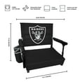 thumbnail image 3 of Logo Brands Las Vegas Raiders Premium Stadium Seat, 3 of 6