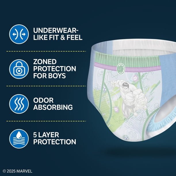 Goodnites Nighttime Bedwetting Underwear for Boys, Sizes Extra