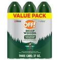 thumbnail image 1 of OFF! Deep Woods Insect Repellent, 9 oz, Pack of 3, 1 of 15