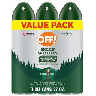 OFF! Deep Woods Insect Repellent, 9 oz, Pack of 3