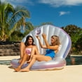 thumbnail image 9 of PoolCandy Giant Oyster Shell Lounge with Glitter Pearl Beach Ball, 9 of 11