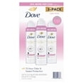 thumbnail image 1 of Dove Advanced Care Clear Finish Antiperspirant Spray, 4.8 oz., 3 pk., 1 of 3