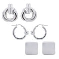 thumbnail image 1 of Trend Earring Box Set in Sterling Silver, 1 of 17