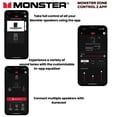 thumbnail image 8 of Monster Soundstage Pro Dolby Atmos 7.1.2 Channel Soundbar with 12" Wireless Subwoofer, Bluetooth 5.4 Enabled, Remote and Wall Mount Kit Included, 8 of 11