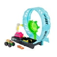 thumbnail image 10 of Hot Wheels Monster Trucks Glow in the Dark Epic Loop Challenge Playset, 10 of 10