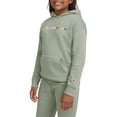 thumbnail image 3 of Champion Girls Logo Fleece Hoodie, 3 of 7