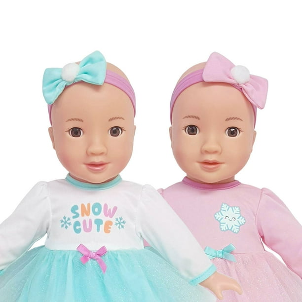 Member's Mark Sweet Twins Vinyl Dolls with Accessories