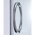 thumbnail image 4 of Breeze 32” x 32” x 77” Corner Shower Kit with Clear Glass, Walls, Base and Hardware, 4 of 18