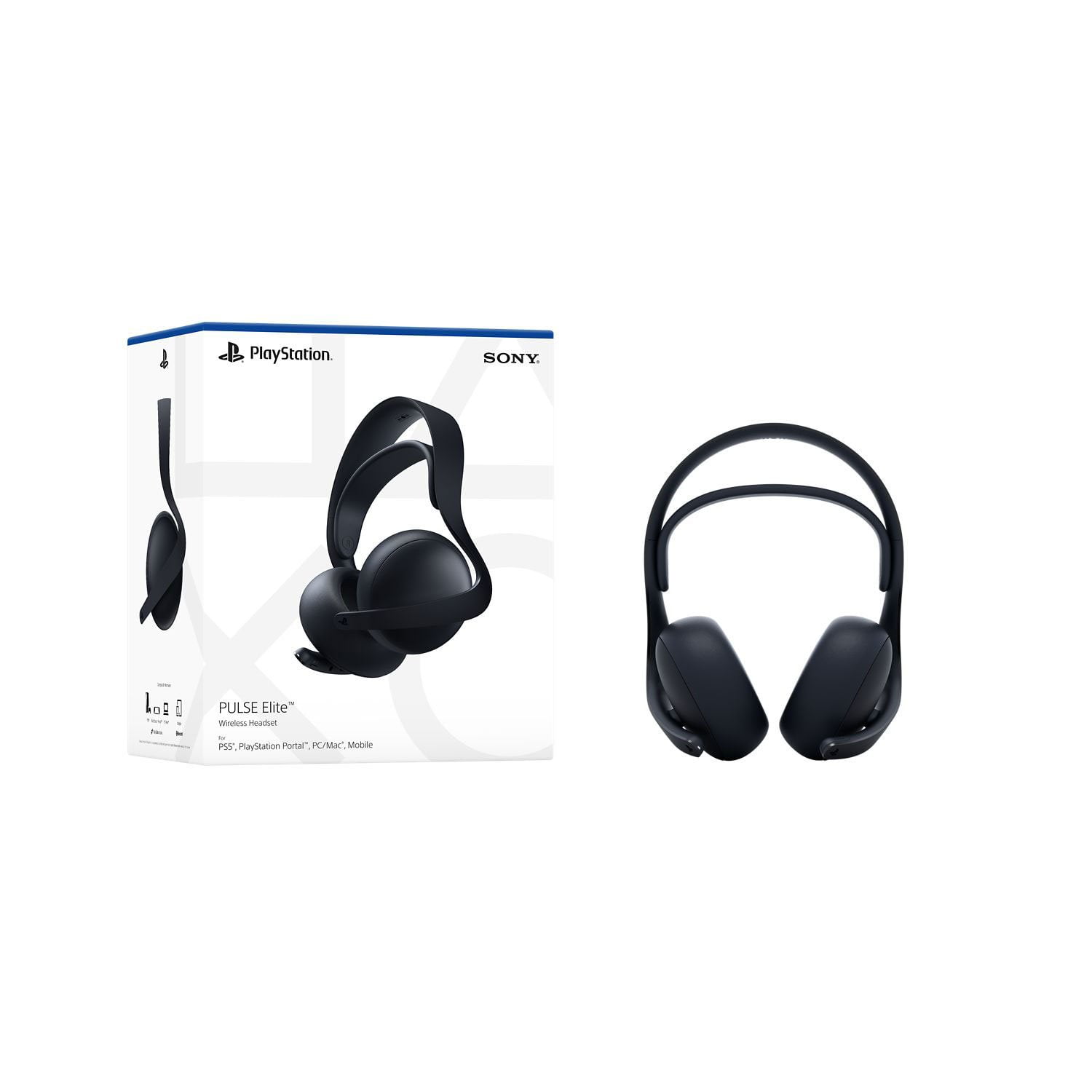 ヘッドホン SONY PULSE Elite Sony Pulse Elite Wireless Headset for PlayStation 5 – Midnight