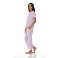thumbnail image 5 of Flora Nikrooz 2 Piece Short Sleeve Capri PJ Set, 5 of 8
