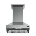 thumbnail image 1 of Forno Orvieto Wall Mount Range Hood In Stainless-Steel with Baffle Filters & Chimney, 1 of 4