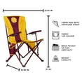 thumbnail image 3 of Logo Brands Bethune-Cookman Wildcats Hard Arm Chair, 3 of 6