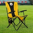thumbnail image 2 of Logo Brands Pittsburgh Steelers Hard Arm Chair, 2 of 6