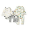 thumbnail image 1 of Burt's Bees Baby 4-Piece Layette Playwear Set, 1 of 8