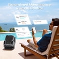 thumbnail image 6 of Aiper Scuba X1 Pro Max Robotic Pool Cleaner & PilotFlow X1 Handheld Vacuum Bundle, 6 of 15
