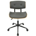 thumbnail image 5 of Lombardi Mid-Century Modern Adjustable Office Chair, Assorted Colors, 5 of 6