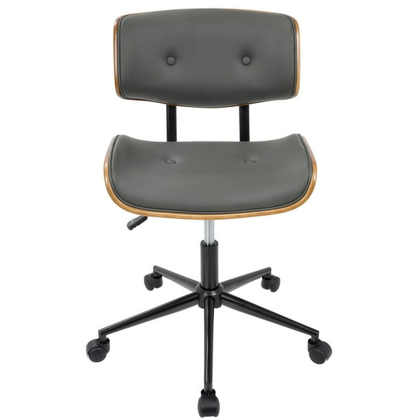Lombardi Mid-Century Modern Adjustable Office Chair, Assorted