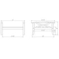 thumbnail image 7 of Member's Mark Catalina Teak Set with Sunbrella Fabric, 6pc, 7 of 8