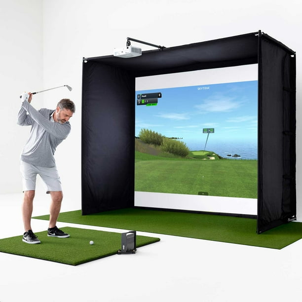 SkyTrak Play Now Golf Simulator Studio - Pro Package 10 - Samsclub.com