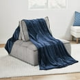 thumbnail interactive-video image 1 of Member's Mark Oversized Plush Blanket, 78" x 92", 1 of 6
