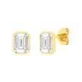 thumbnail image 1 of Lab Created Diamond Earrings in 14K Gold, 1 of 7