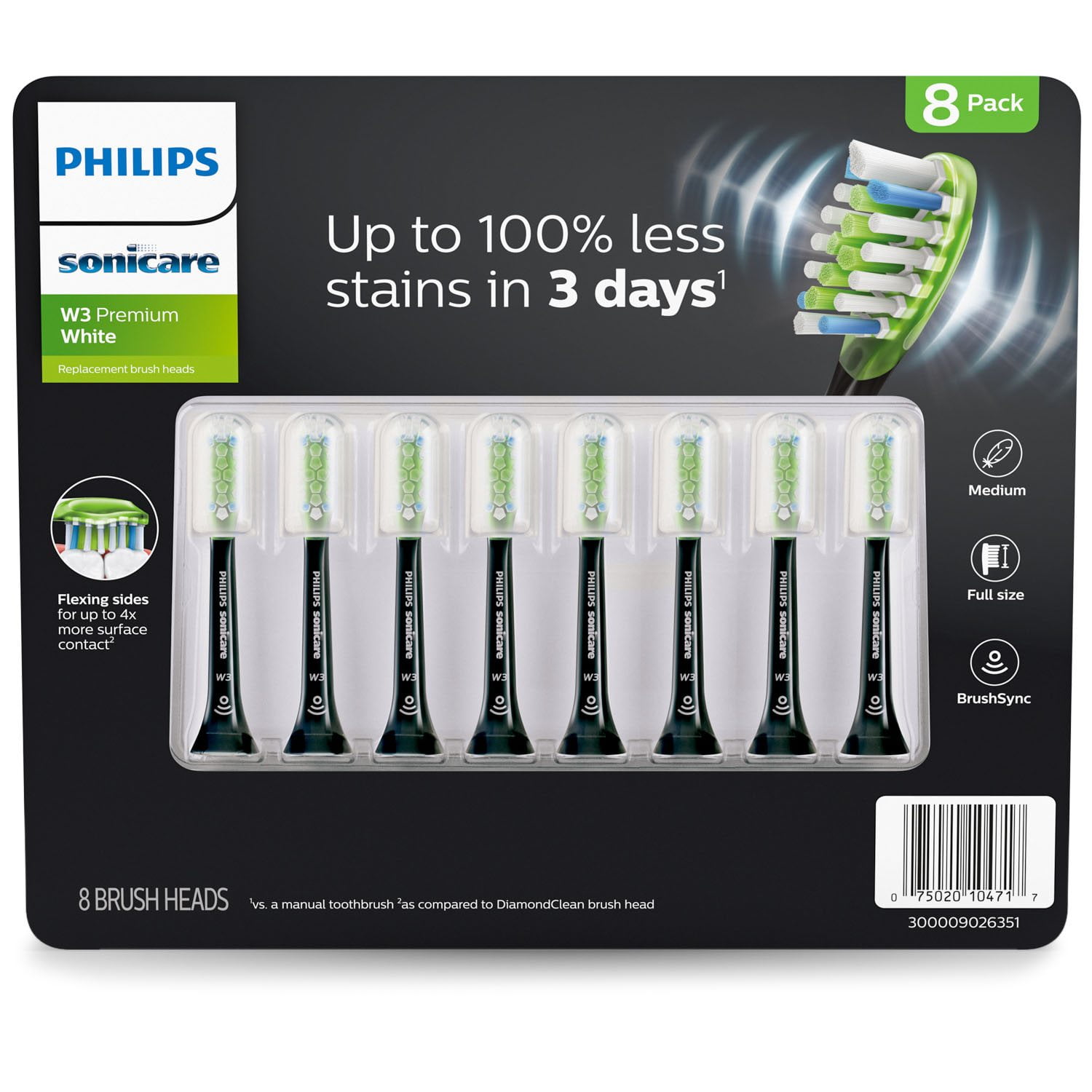 Philips Sonicare Prestige 9900 Power Toothbrush, Midnight