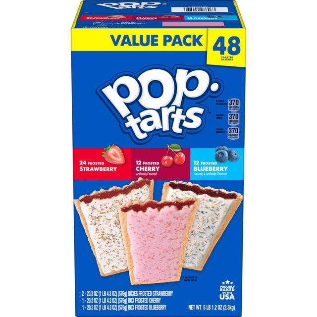 Pop-Tarts Frosted Variety Pack, 48 ct.