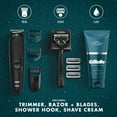 thumbnail image 3 of Gillette Intimate Men’s Pubic Hair Grooming Kit, 3 of 8
