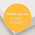 thumbnail image 9 of Neenah Bright White Premium Cardstock, 8.5" x 11", 65 lb/176 gsm, White, 96 Brightness, 250 Sheets, 9 of 9