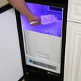 thumbnail image 2 of Maxx Ice Freestanding Icemaker, Stainless Steel and Black (60 lbs.), 2 of 7