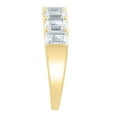 thumbnail image 3 of Lab Created Emerald Cut 1.96 CT. T.W. 7 Stone Diamond Ring in 18K Gold, 3 of 6