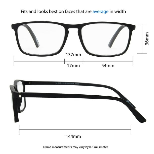 Member's Mark Rectangular Reading Glasses,