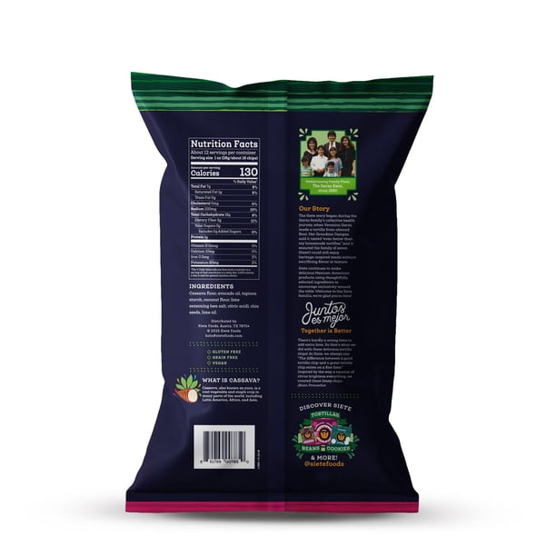 Siete Lime Grain-Free Tortilla Chips, 12 oz. - Samsclub.com