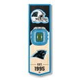 thumbnail image 1 of YouTheFan NFL 6" x 19" 3D Stadium View Banner, 1 of 6