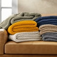 thumbnail image 4 of Member's Mark Oversized Chunky Knit Throw, 60" x 70", Assorted Colors, 4 of 4
