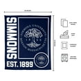 thumbnail image 3 of Logo Brands Simmons University 60"x70" Super Plush Blanket, 3 of 6