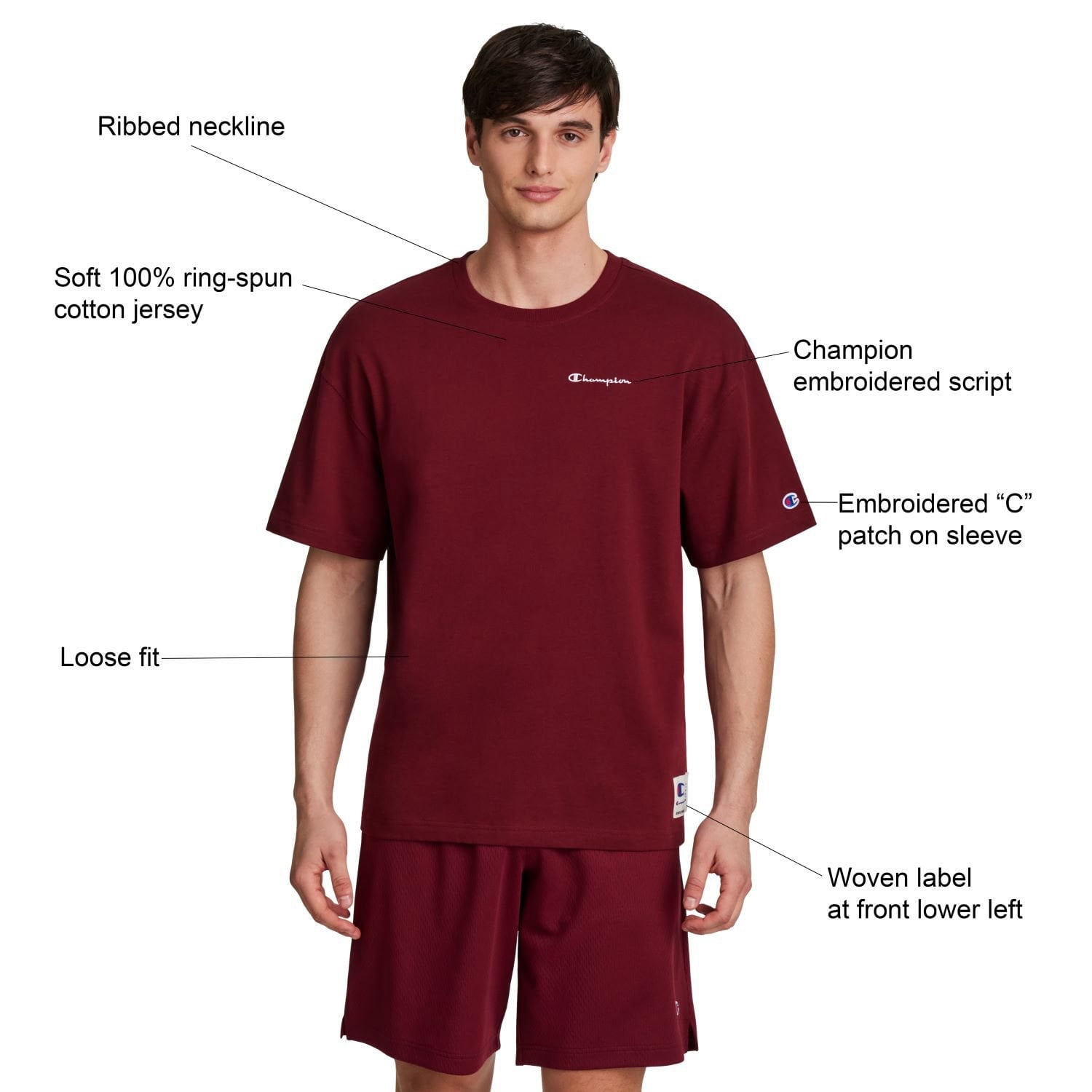 Champion Men's Retro T-Shirt - Samsclub.com