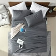 thumbnail image 4 of Swift Home Smart Sheet Set With 8" Side Storage Pockets, Assorted Sizes, 4 of 5