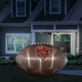 thumbnail image 3 of Logo Brands Chicago Bears Pre-Lit 10'x6' Inflatable Football, 3 of 6