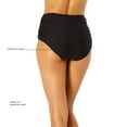 thumbnail image 5 of Anne Cole Limited Edition Women's High Waist Bikini Bottoms, 5 of 8